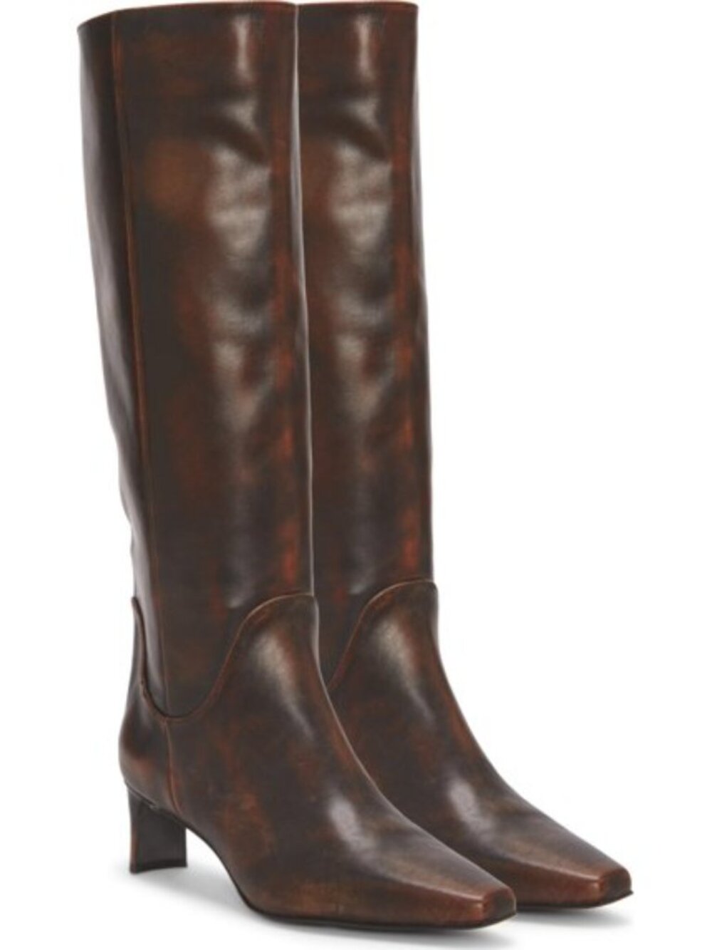 Vince Camuto Women's Avriah Knee High Boot, Dark Caramel. Sz: 8.5